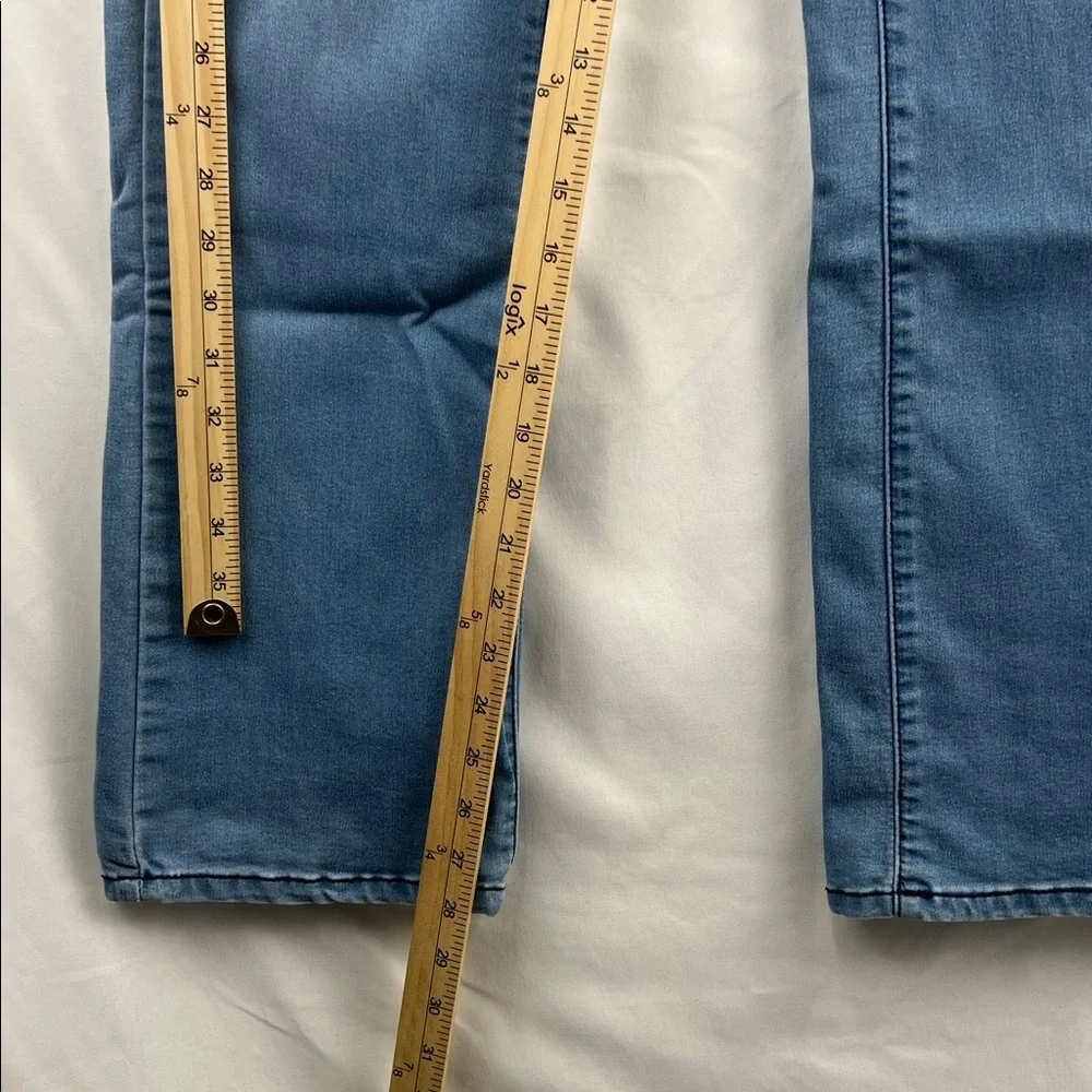DG2 - Women’s Jeans - Size 12 - Light to Med Blue - Soft - Bedazzled